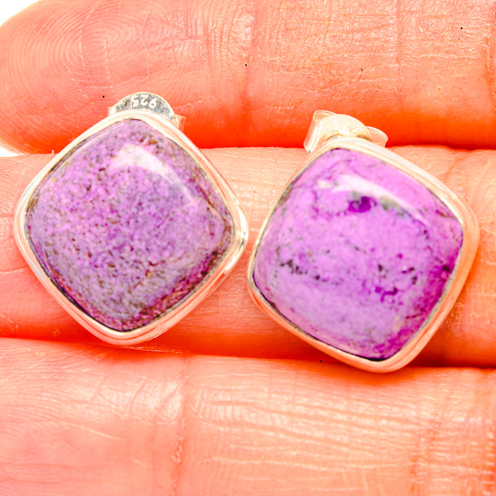 Stichtite Earrings handcrafted by Anasilvercos - EARR426537