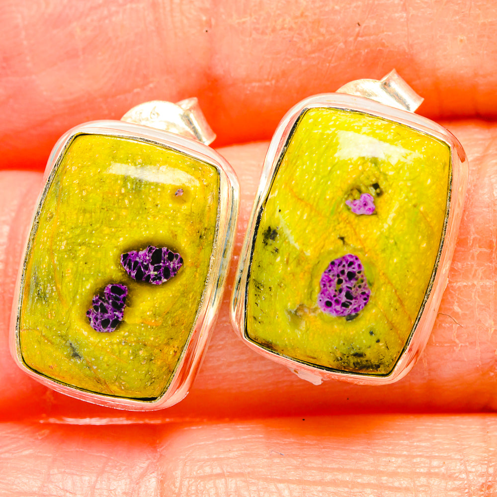 Atlantisite Earrings handcrafted by Anasilvercos - EARR426541