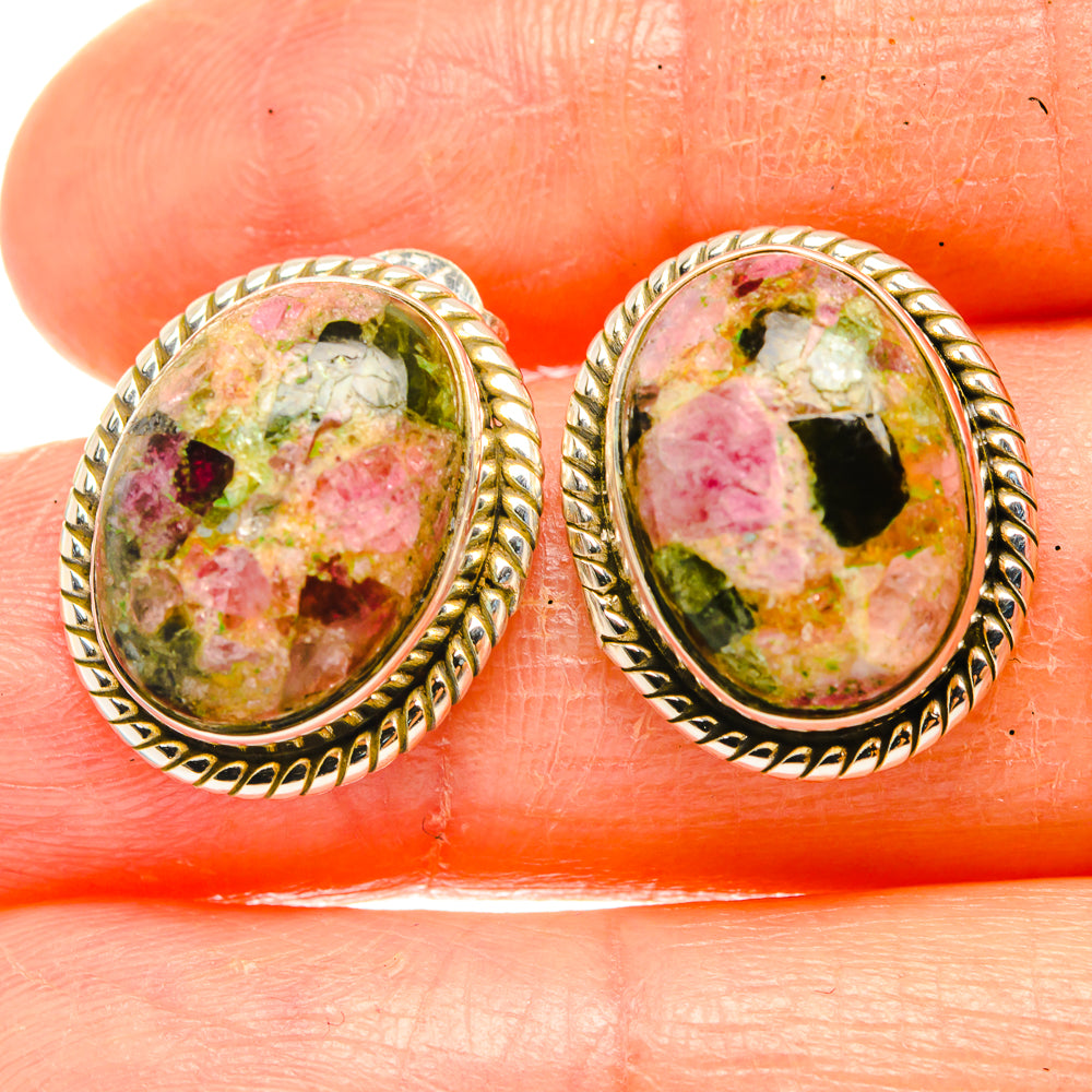 Tourmaline Earrings handcrafted by Anasilvercos - EARR426548