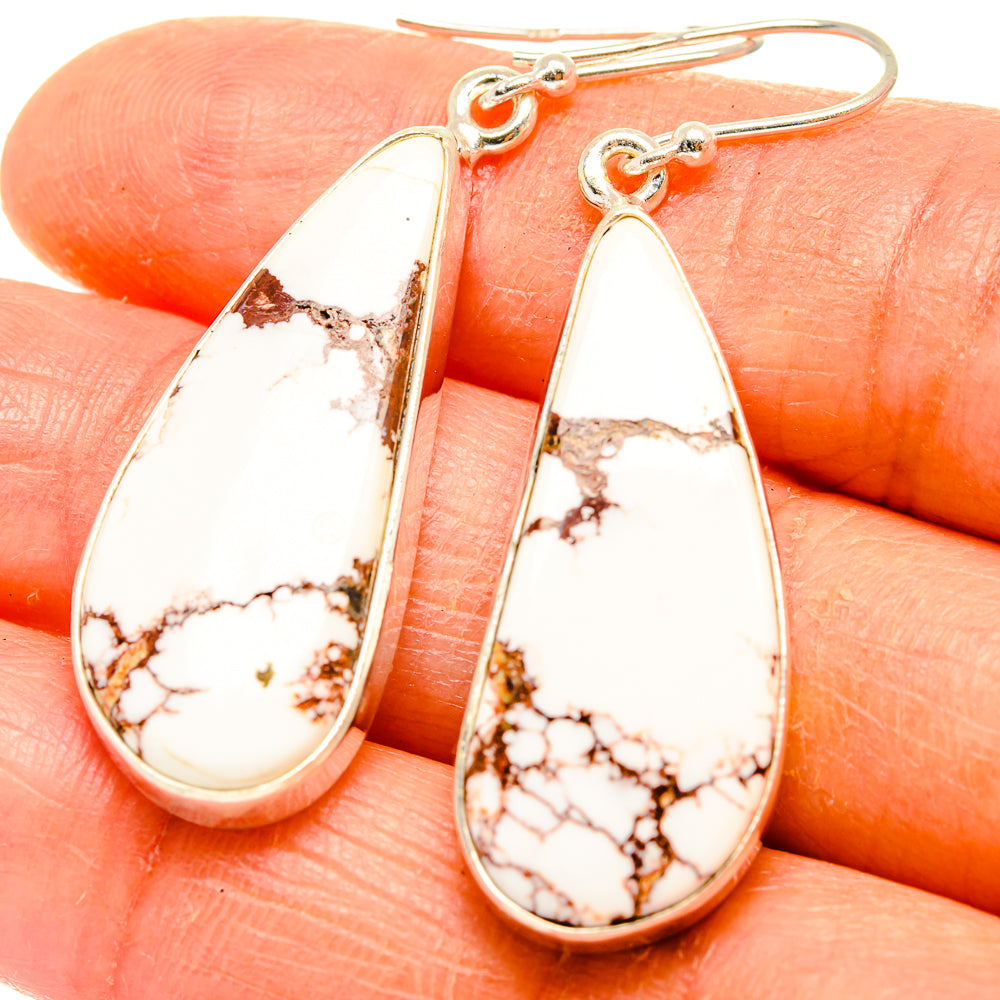 Wild Horse Jasper Earrings handcrafted by Anasilvercos - EARR426578