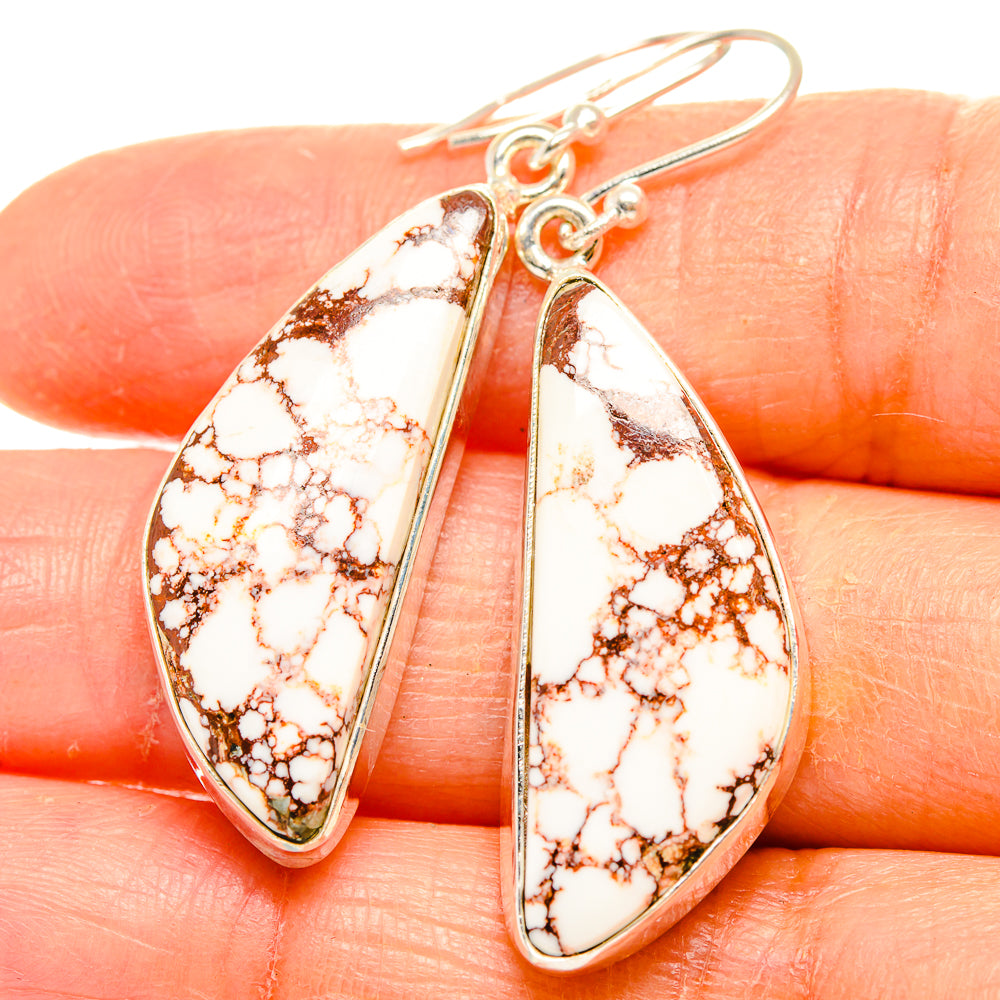 Wild Horse Jasper Earrings handcrafted by Anasilvercos - EARR426579