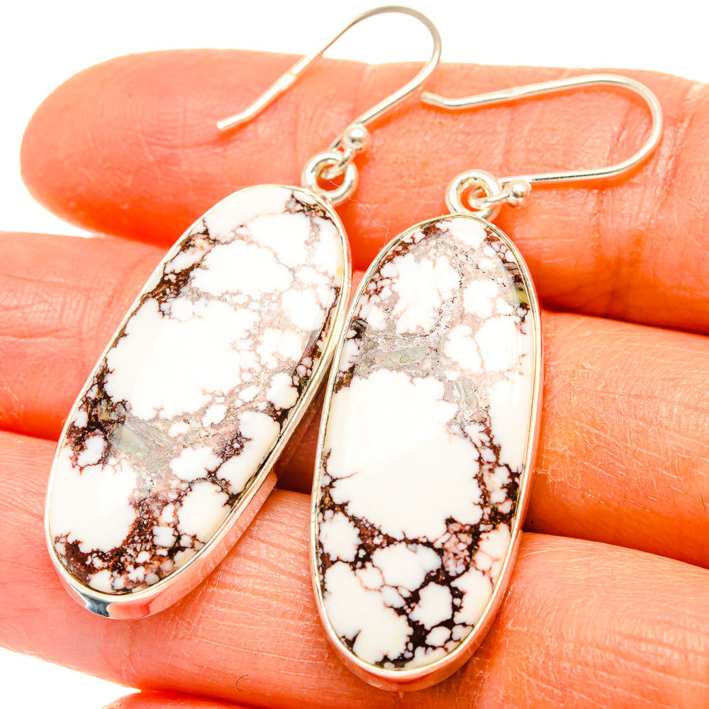 Wild Horse Jasper Earrings handcrafted by Anasilvercos - EARR426582