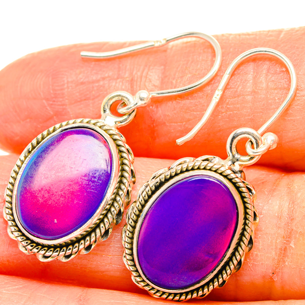 Aura Opal Earrings handcrafted by Anasilvercos - EARR426590