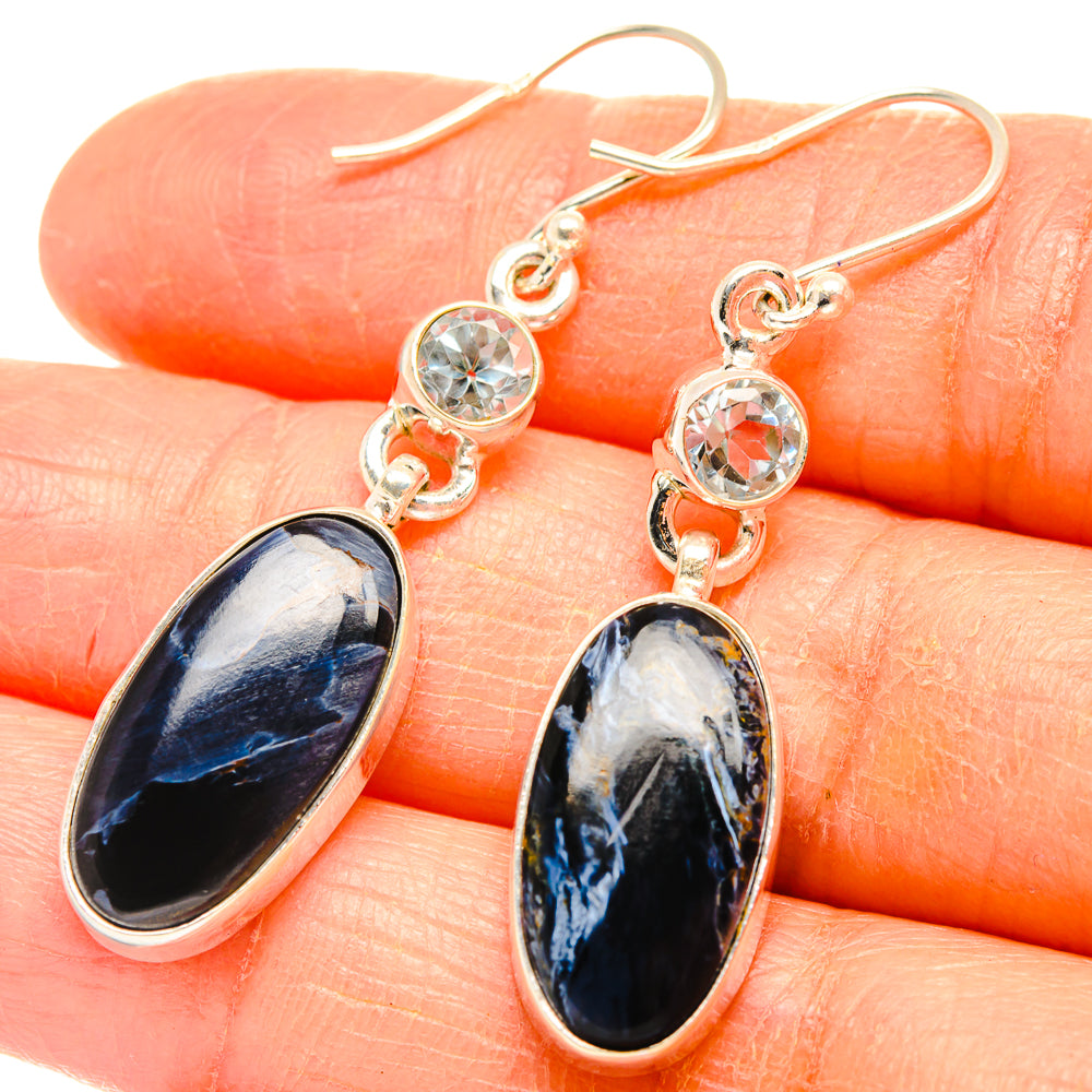 Pietersite Earrings handcrafted by Anasilvercos - EARR426684