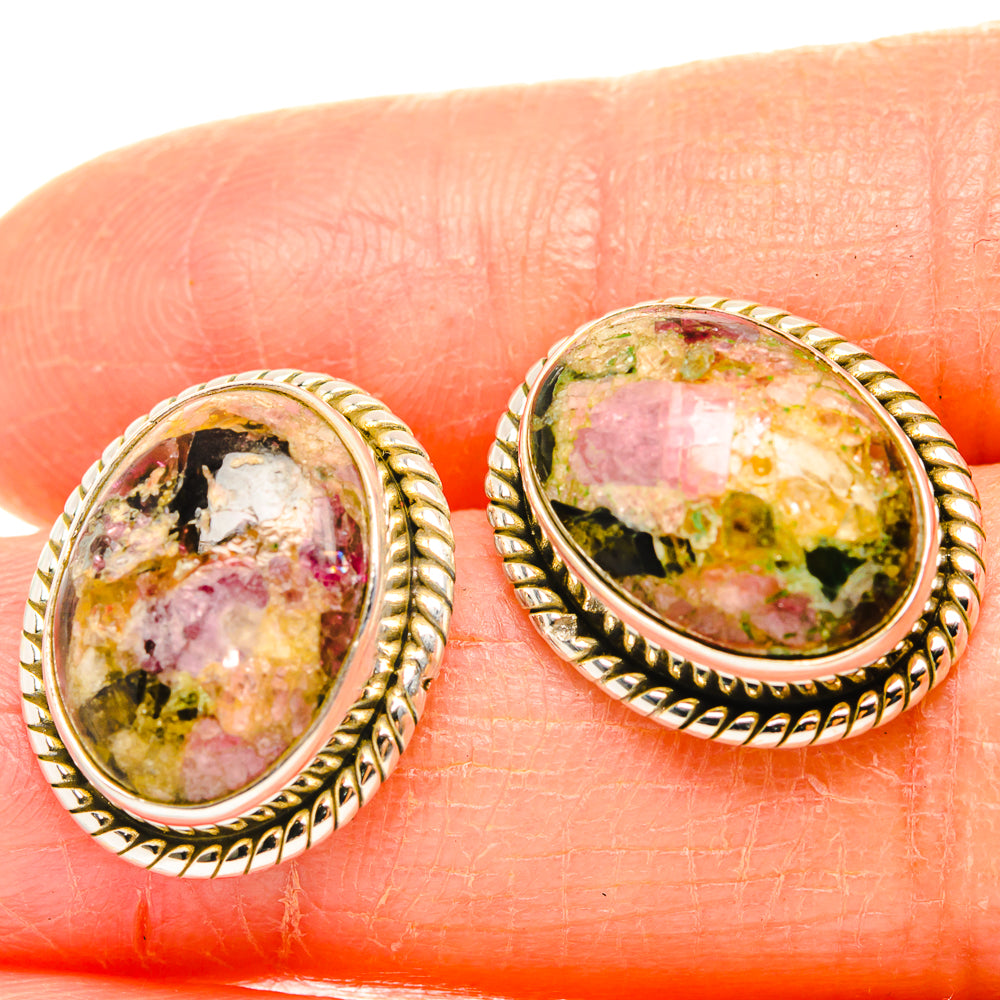 Tourmaline Earrings handcrafted by Anasilvercos - EARR426694