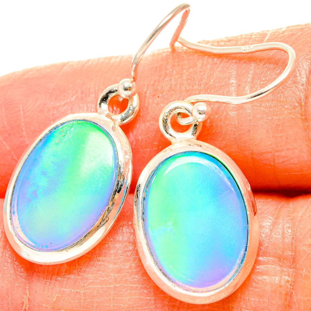 Aura Opal Earrings handcrafted by Anasilvercos - EARR426706