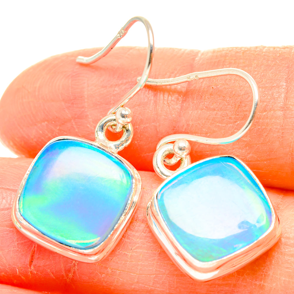 Aura Opal Earrings handcrafted by Anasilvercos - EARR426713