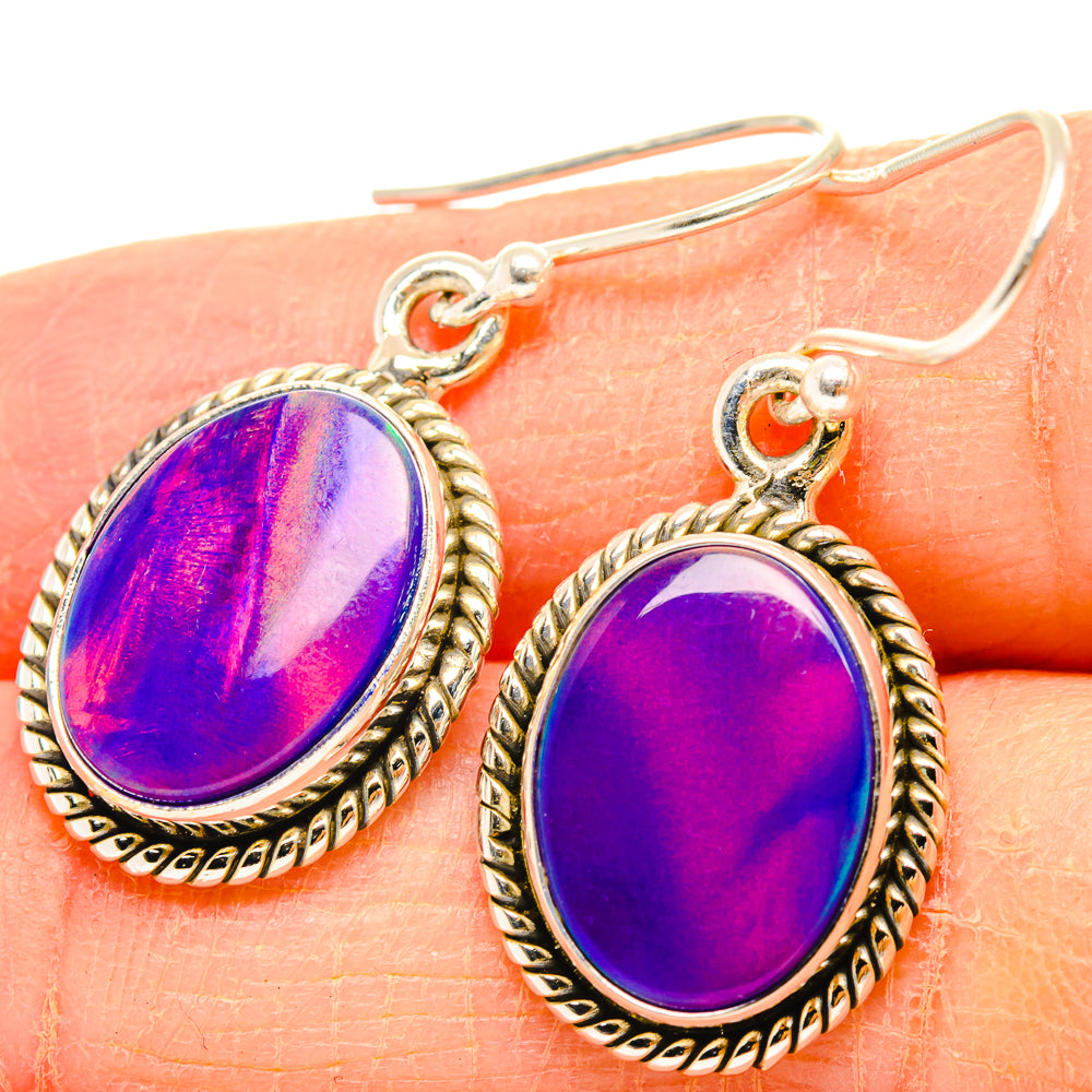 Aura Opal Earrings handcrafted by Anasilvercos - EARR426751