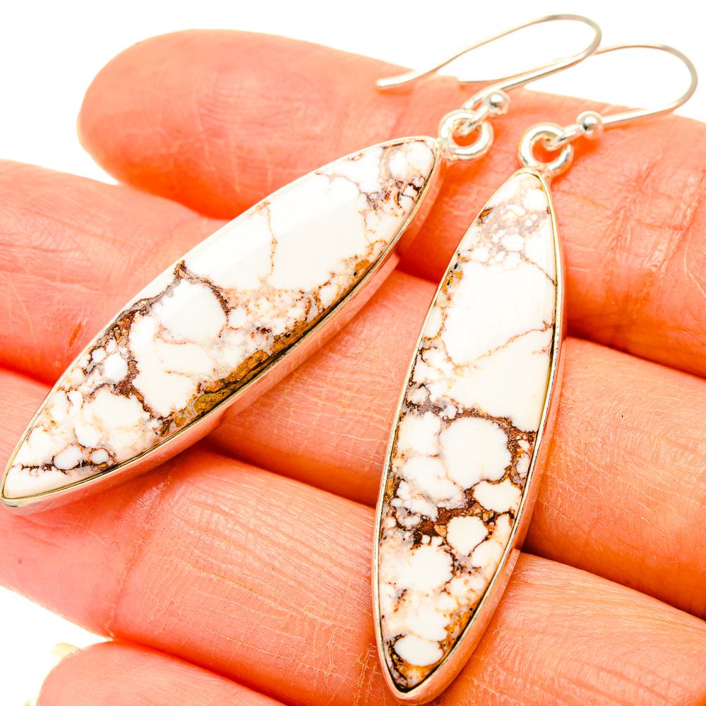 Wild Horse Jasper Earrings handcrafted by Anasilvercos - EARR426757