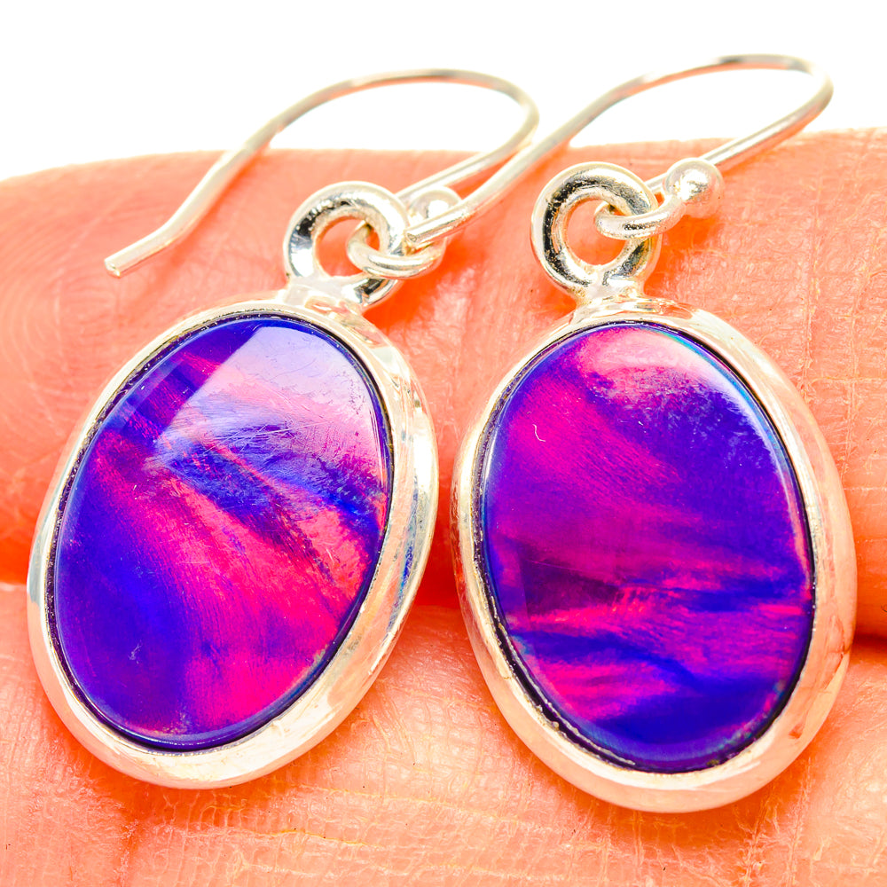 Aura Opal Earrings handcrafted by Anasilvercos - EARR426762