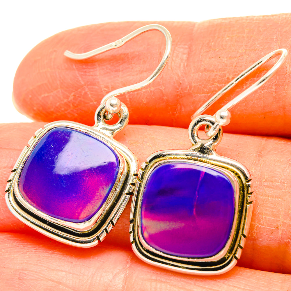 Aura Opal Earrings handcrafted by Anasilvercos - EARR426782