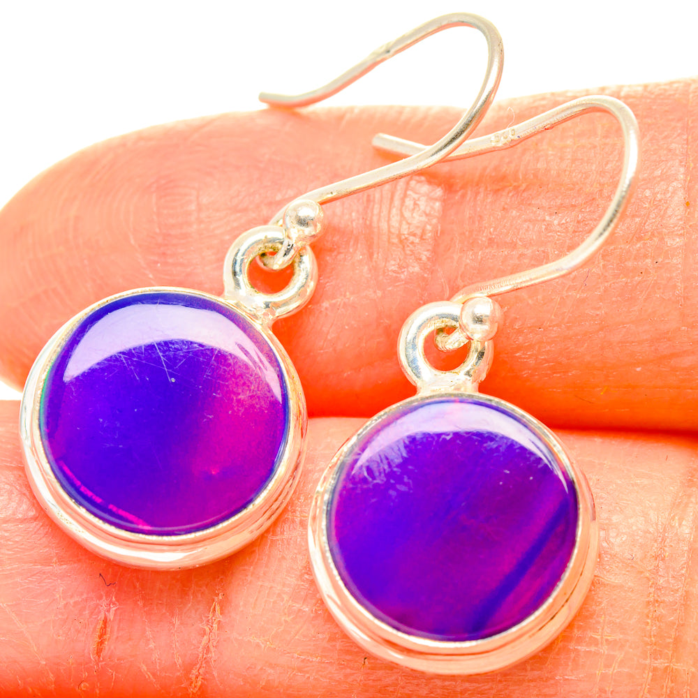 Aura Opal Earrings handcrafted by Anasilvercos - EARR426827