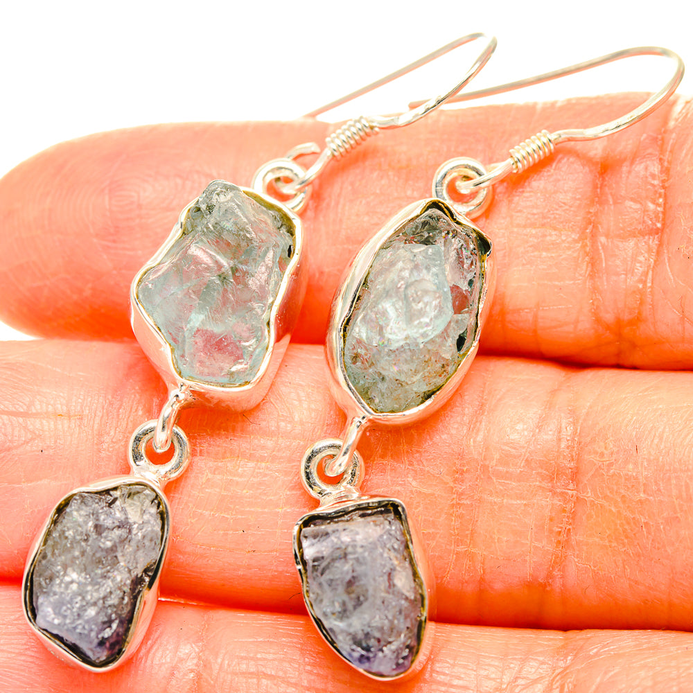 Aquamarine Earrings handcrafted by Anasilvercos - EARR426833