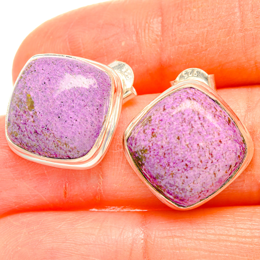 Stichtite Earrings handcrafted by Anasilvercos - EARR426864