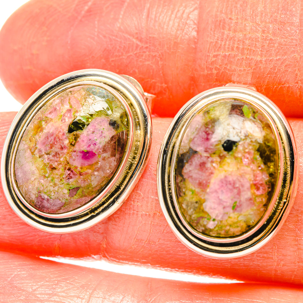 Tourmaline Earrings handcrafted by Anasilvercos - EARR426900