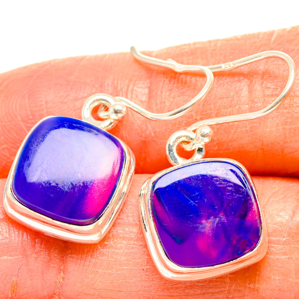 Aura Opal Earrings handcrafted by Anasilvercos - EARR426907