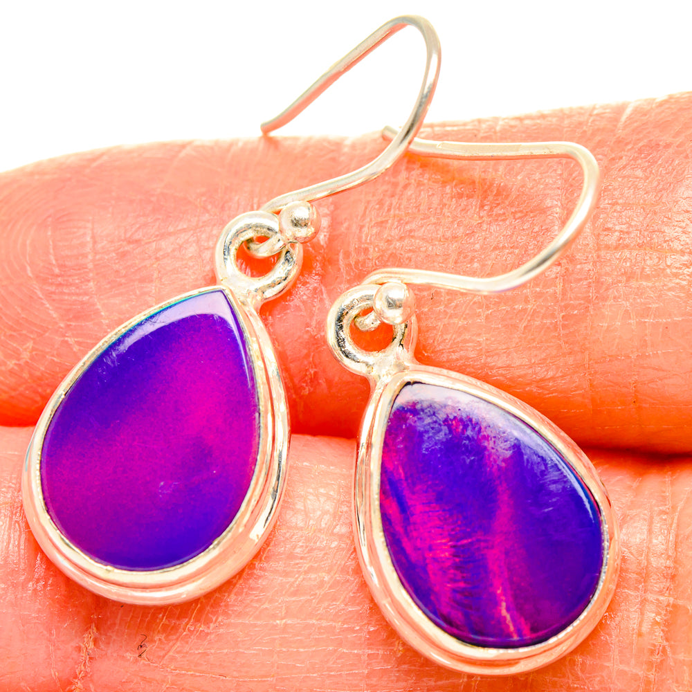 Aura Opal Earrings handcrafted by Anasilvercos - EARR426926