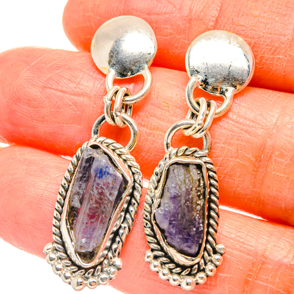 Tanzanite Earrings handcrafted by Anasilvercos - EARR426932