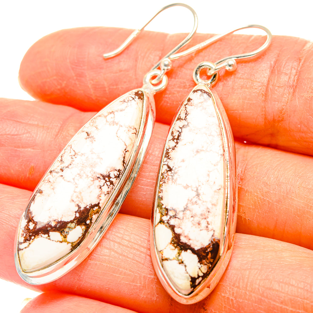 Wild Horse Jasper Earrings handcrafted by Anasilvercos - EARR426938