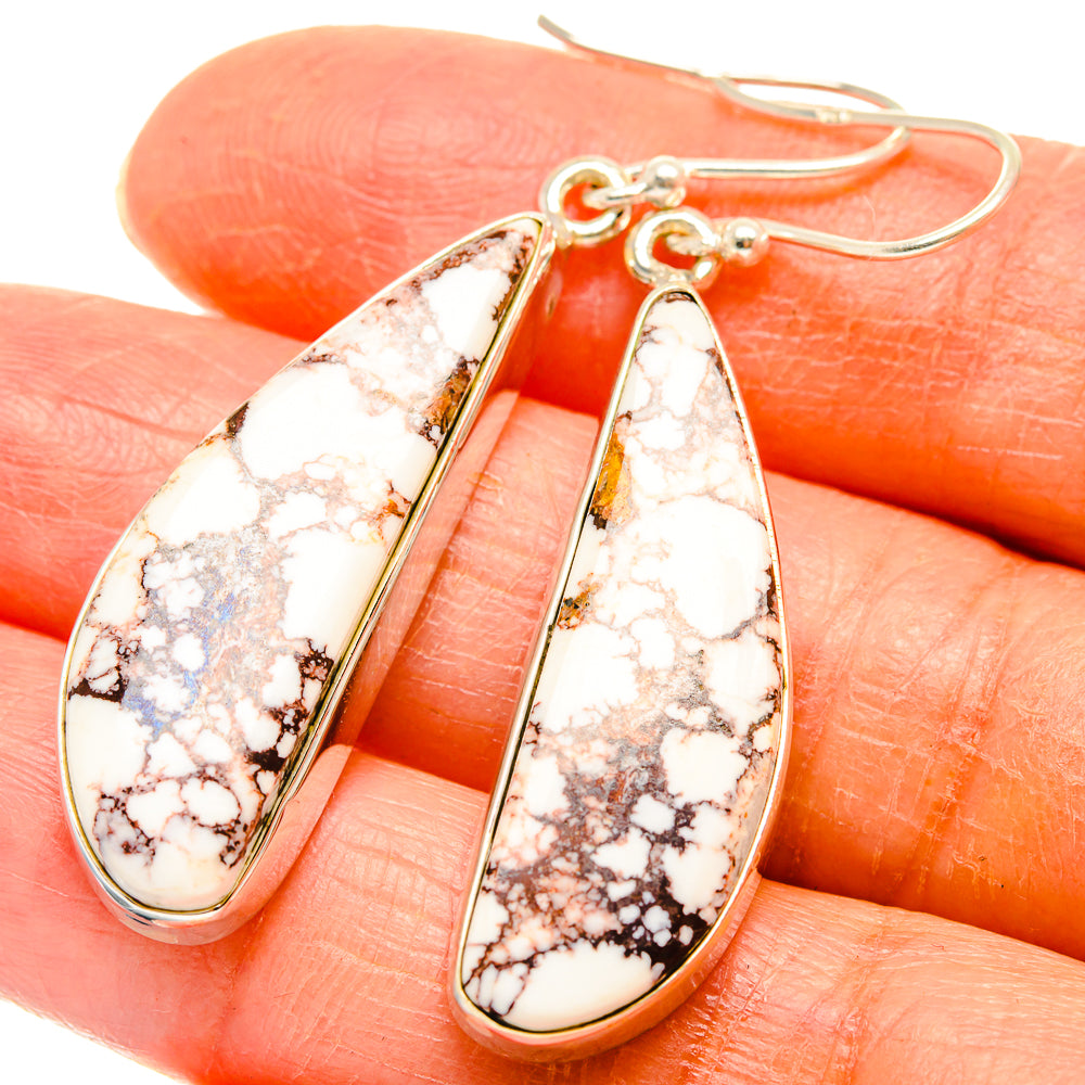 Wild Horse Jasper Earrings handcrafted by Anasilvercos - EARR426941