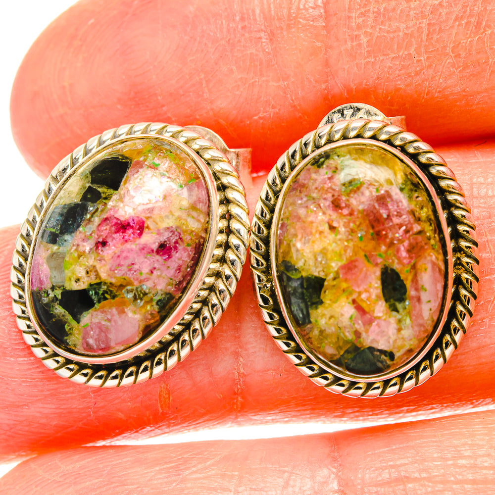 Tourmaline Earrings handcrafted by Anasilvercos - EARR426952