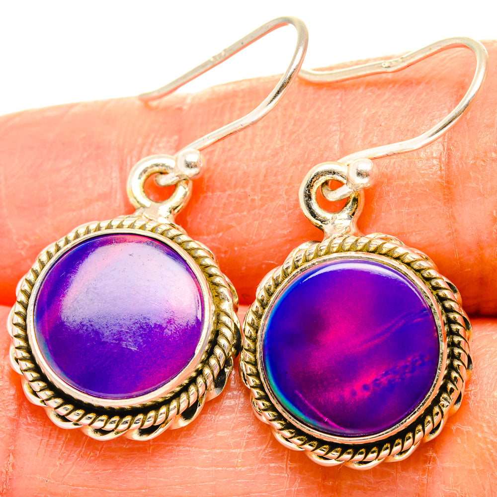 Aura Opal Earrings handcrafted by Anasilvercos - EARR426973