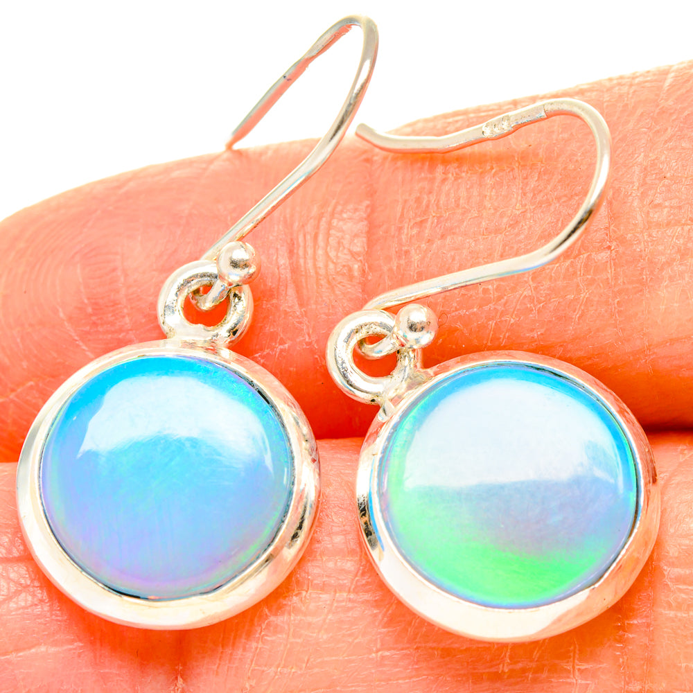 Aura Opal Earrings handcrafted by Anasilvercos - EARR426975