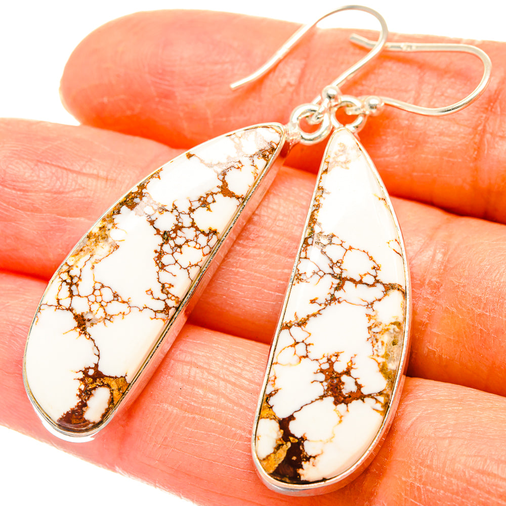 Wild Horse Jasper Earrings handcrafted by Anasilvercos - EARR426994