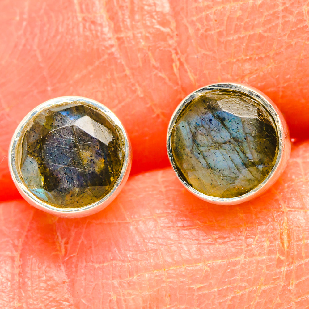 Labradorite Earrings handcrafted by Anasilvercos - EARR426999