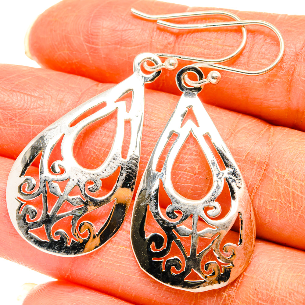Filigree Earrings handcrafted by Anasilvercos - EARR427044