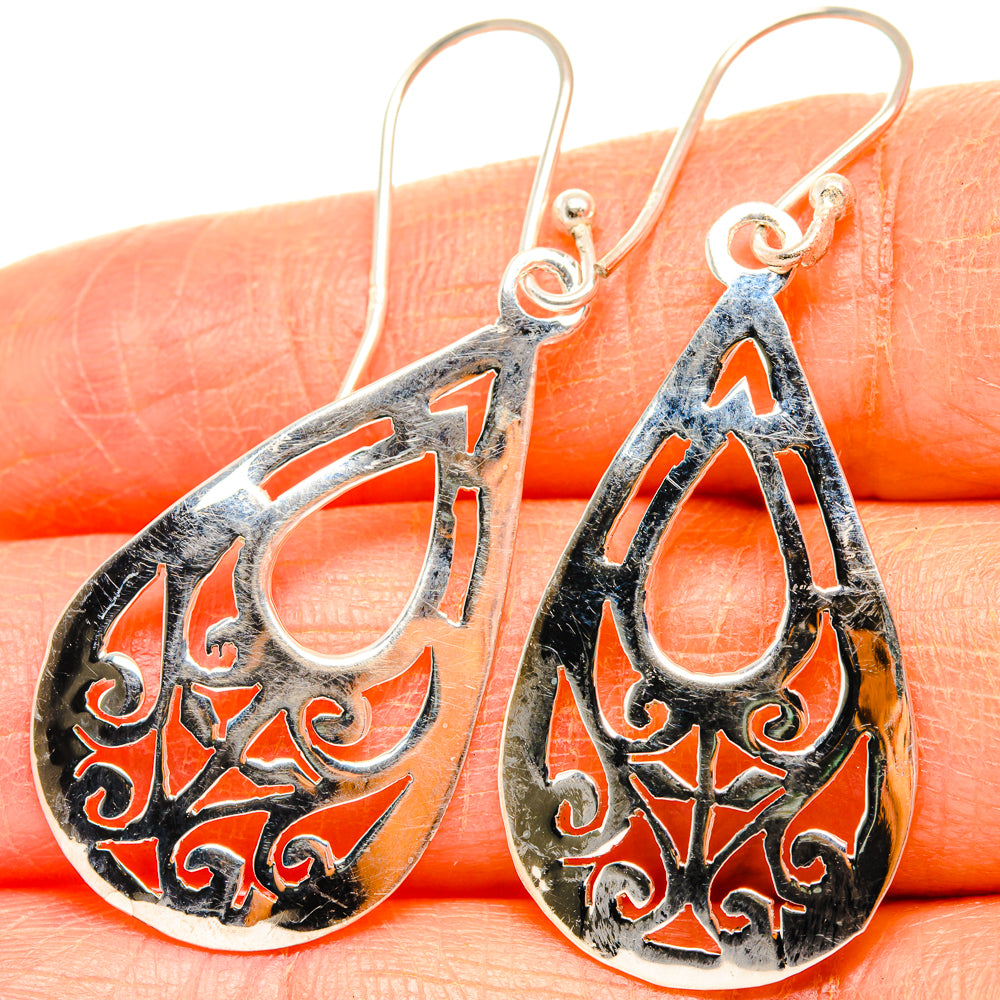 Filigree Earrings handcrafted by Anasilvercos - EARR427051