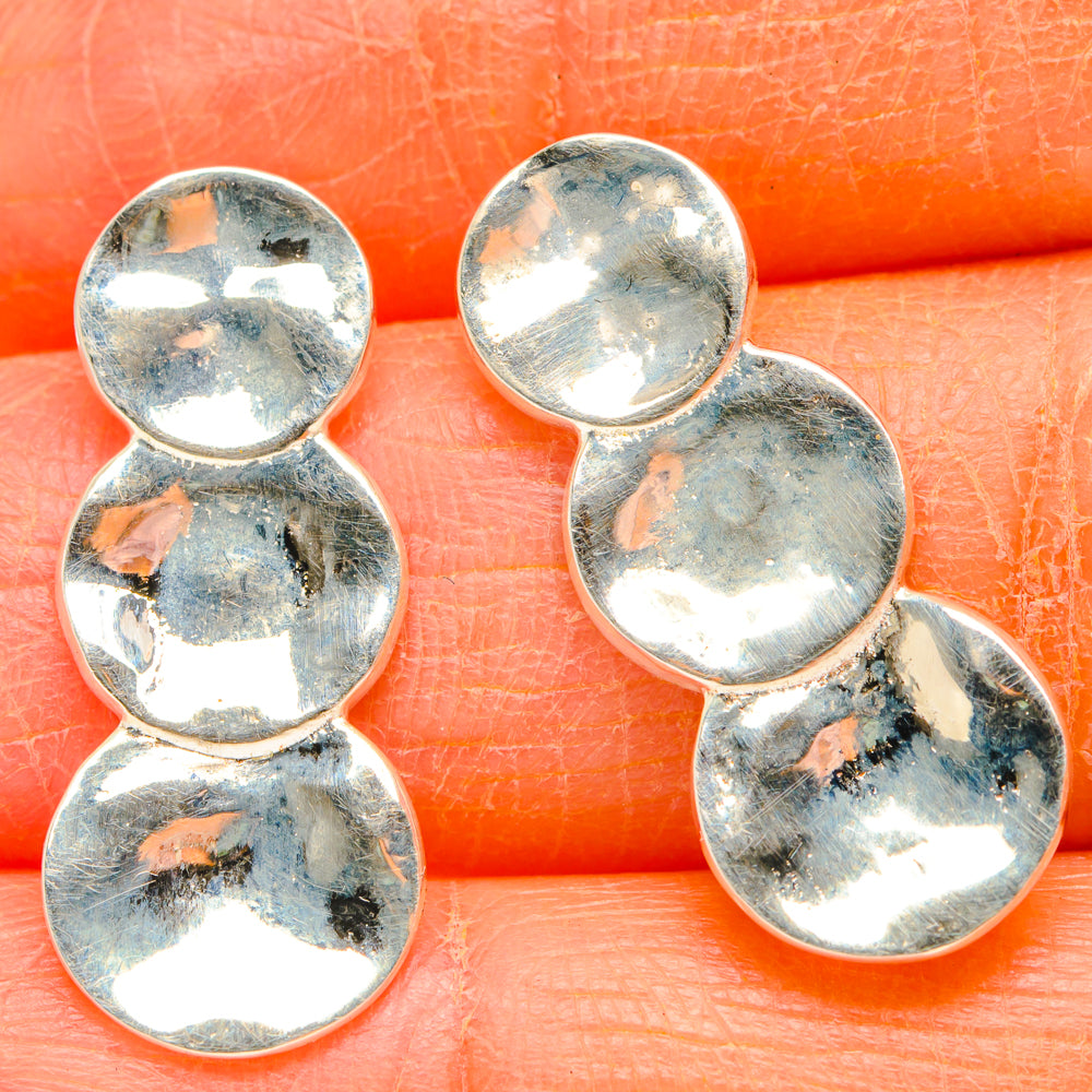 Discs Earrings handcrafted by Anasilvercos - EARR427055
