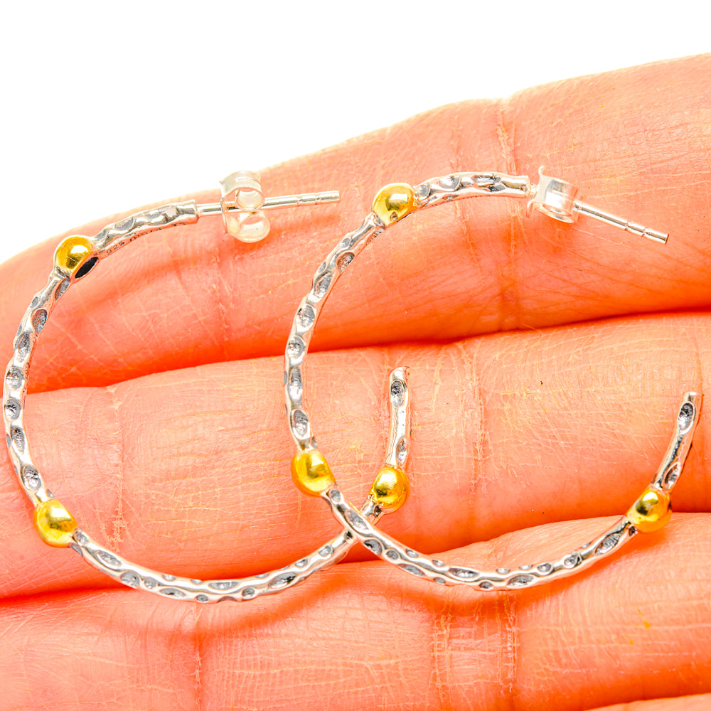 Hoop Earrings handcrafted by Anasilvercos - EARR427058