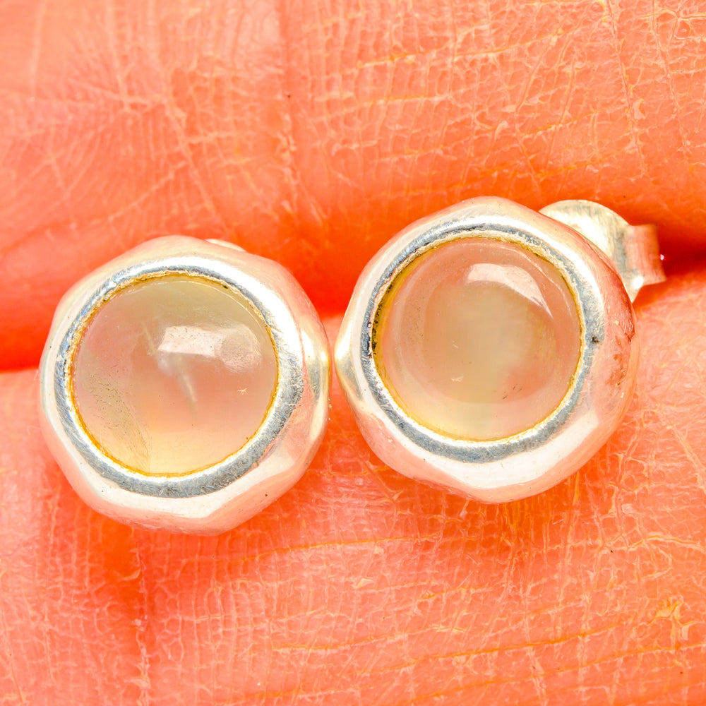 Prehnite Earrings handcrafted by Anasilvercos - EARR427064