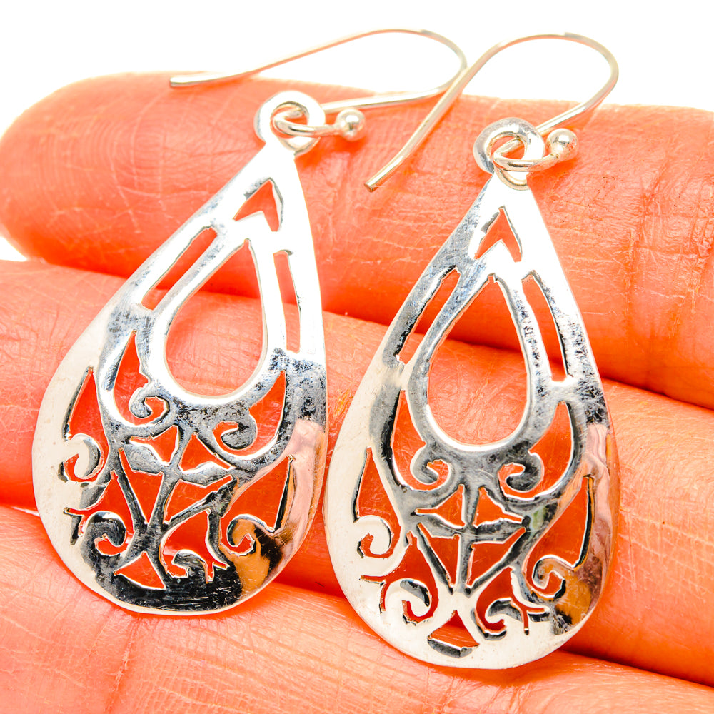 Filigree Earrings handcrafted by Anasilvercos - EARR427132