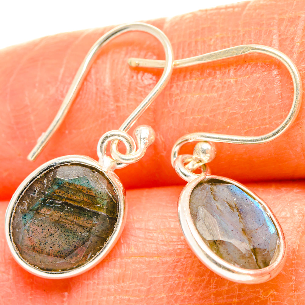 Labradorite Earrings handcrafted by Anasilvercos - EARR427188
