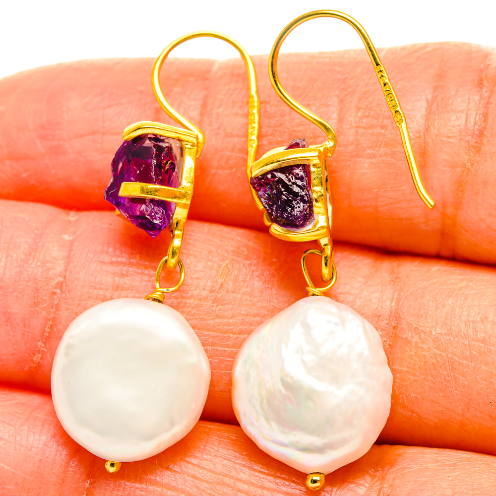 Mother Of Pearl Earrings handcrafted by Anasilvercos - EARR427213