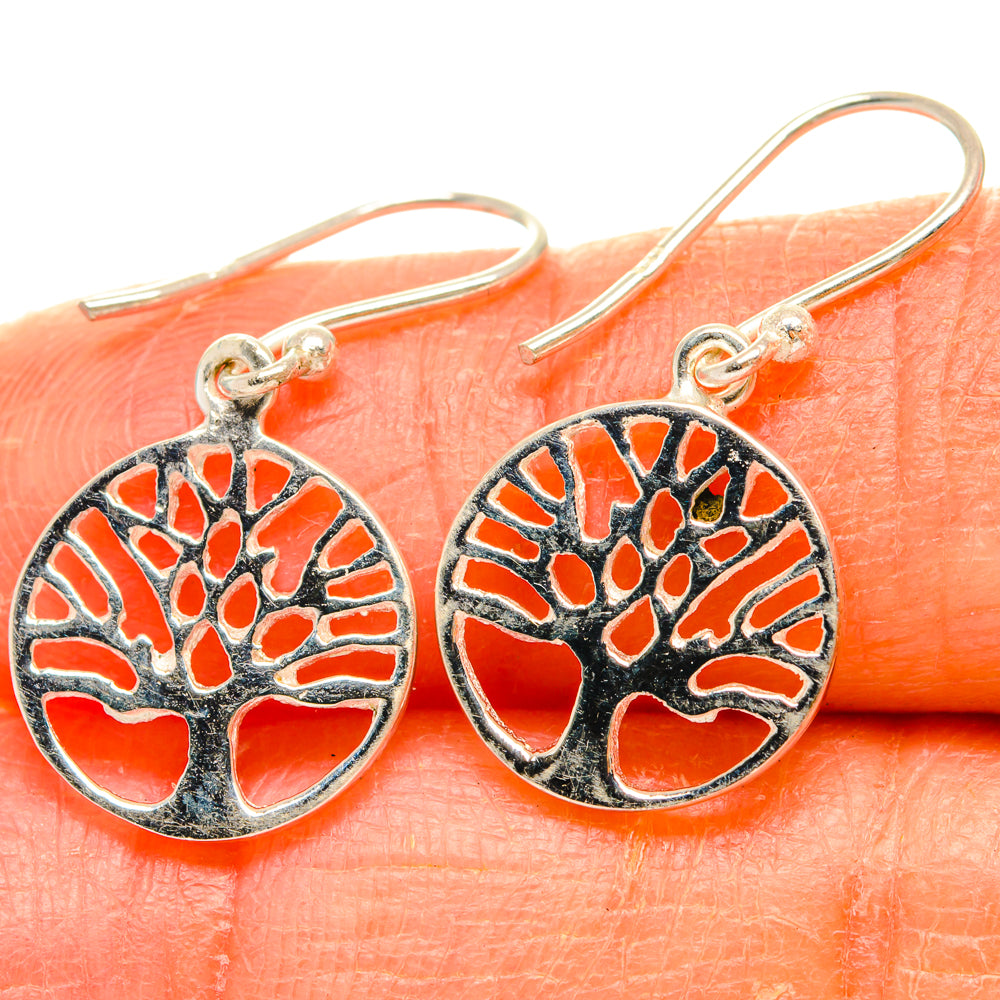 Tree Of Life Earrings handcrafted by Anasilvercos - EARR427215