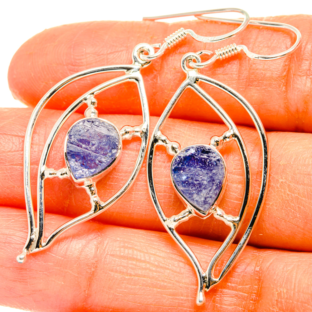 Tanzanite Earrings handcrafted by Anasilvercos - EARR427312