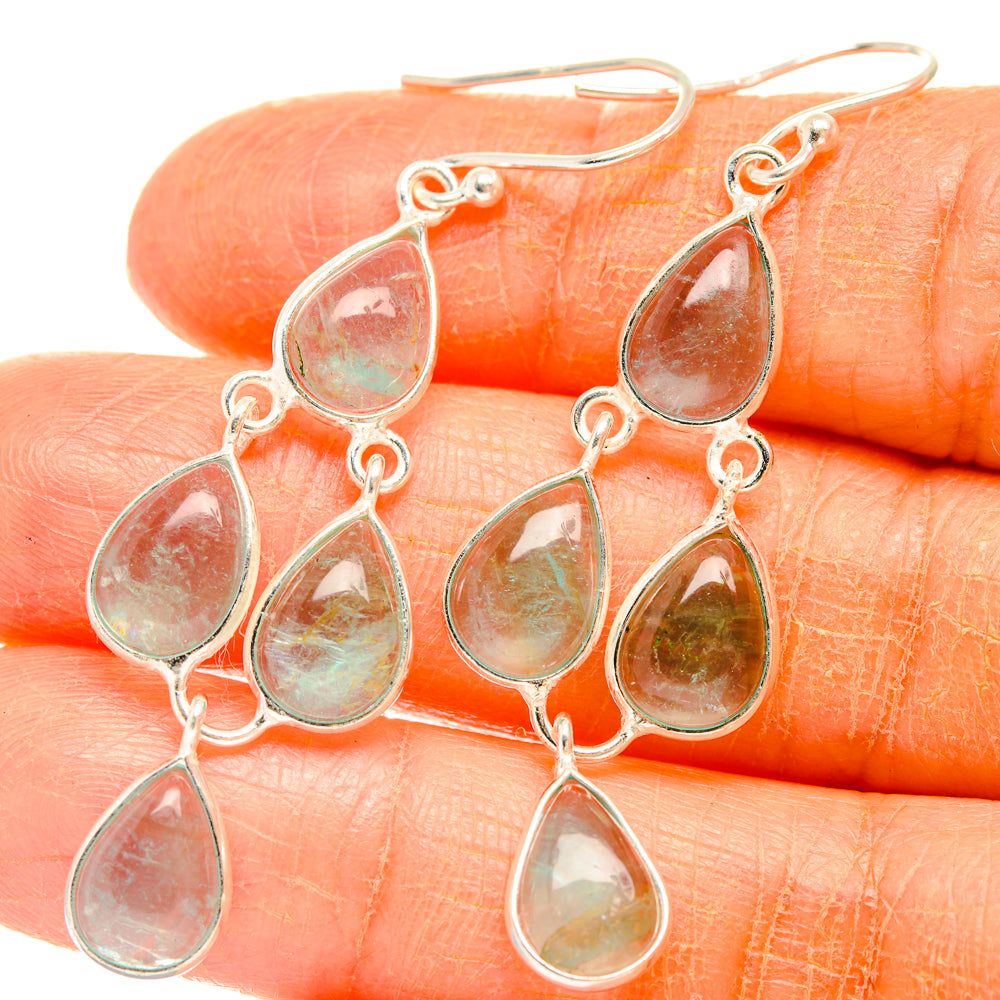 Aquamarine Earrings handcrafted by Anasilvercos - EARR427397
