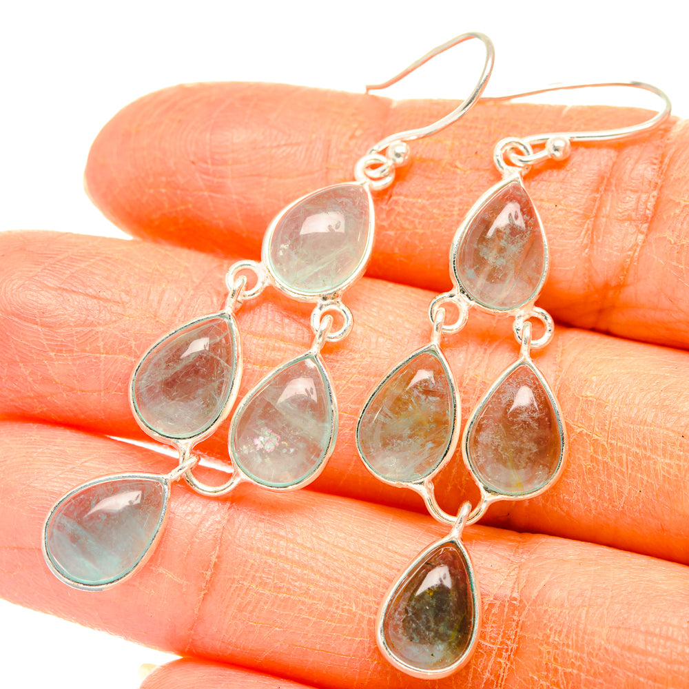Aquamarine Earrings handcrafted by Anasilvercos - EARR427408