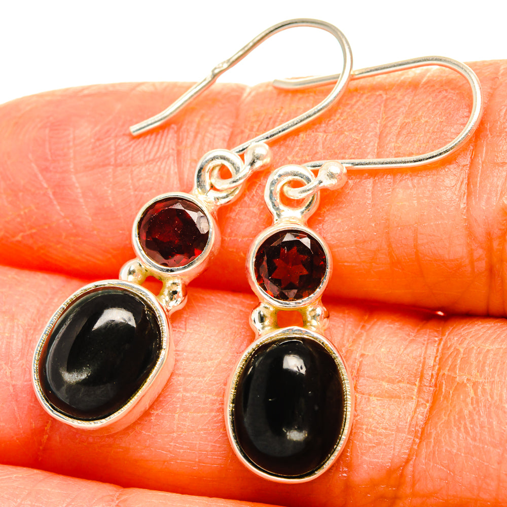 Star Diopside Earrings handcrafted by Anasilvercos - EARR427438