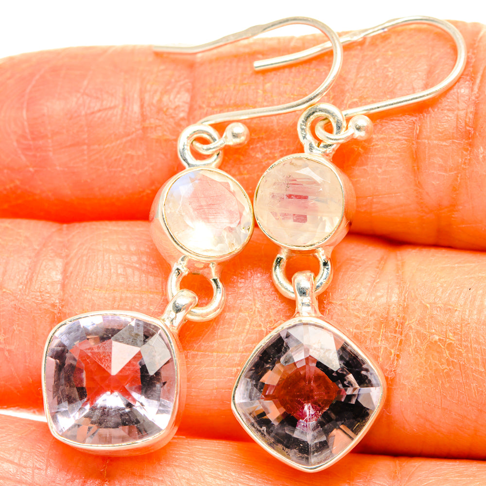 Kunzite Earrings handcrafted by Anasilvercos - EARR427452