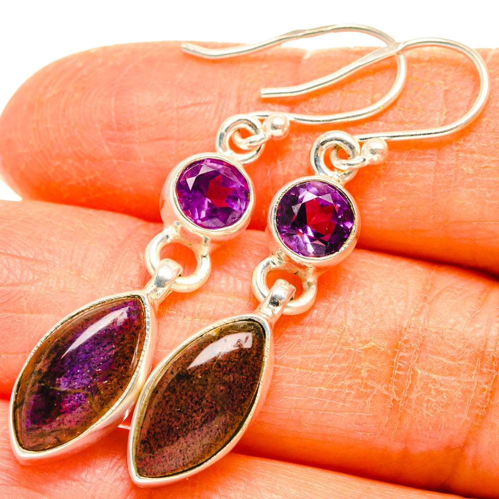 Labradorite Earrings handcrafted by Anasilvercos - EARR427460