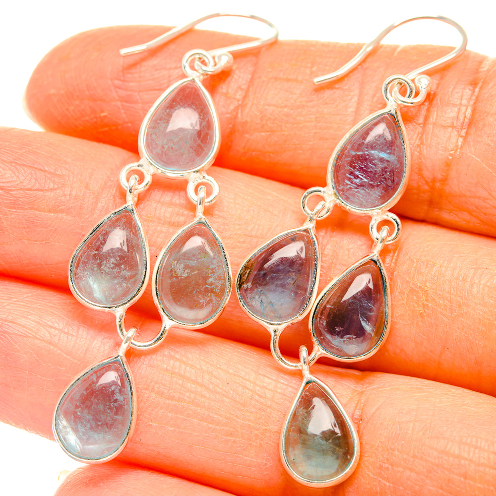 Aquamarine Earrings handcrafted by Anasilvercos - EARR427522