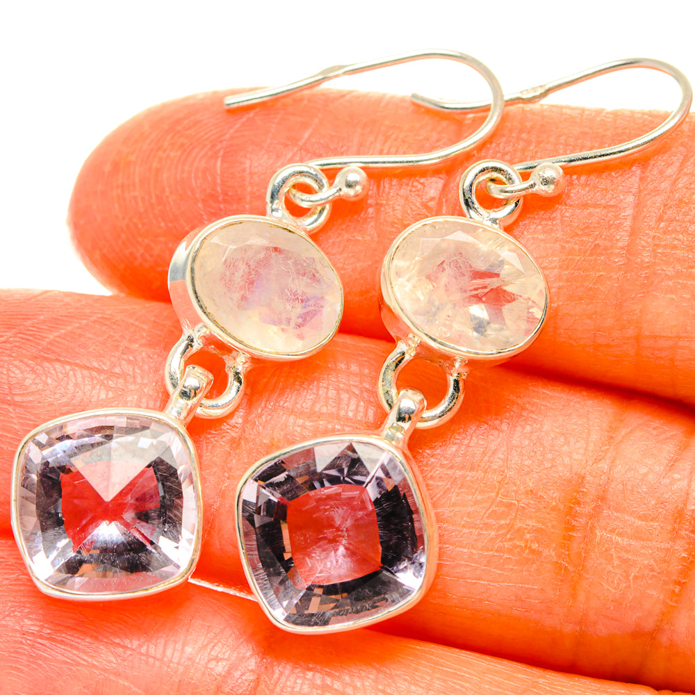 Kunzite Earrings handcrafted by Anasilvercos - EARR427539