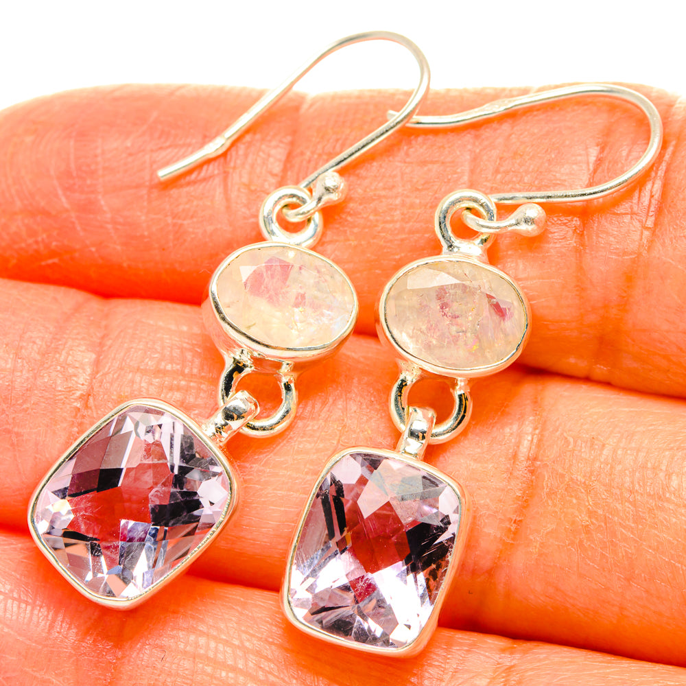 Kunzite Earrings handcrafted by Anasilvercos - EARR427547