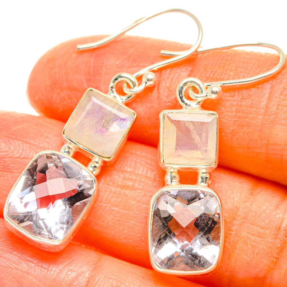 Kunzite Earrings handcrafted by Anasilvercos - EARR427549