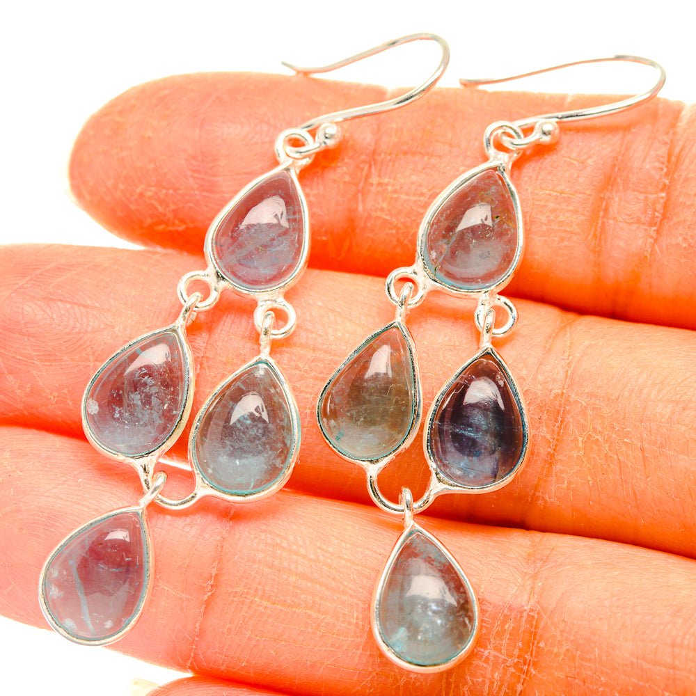 Aquamarine Earrings handcrafted by Anasilvercos - EARR427597