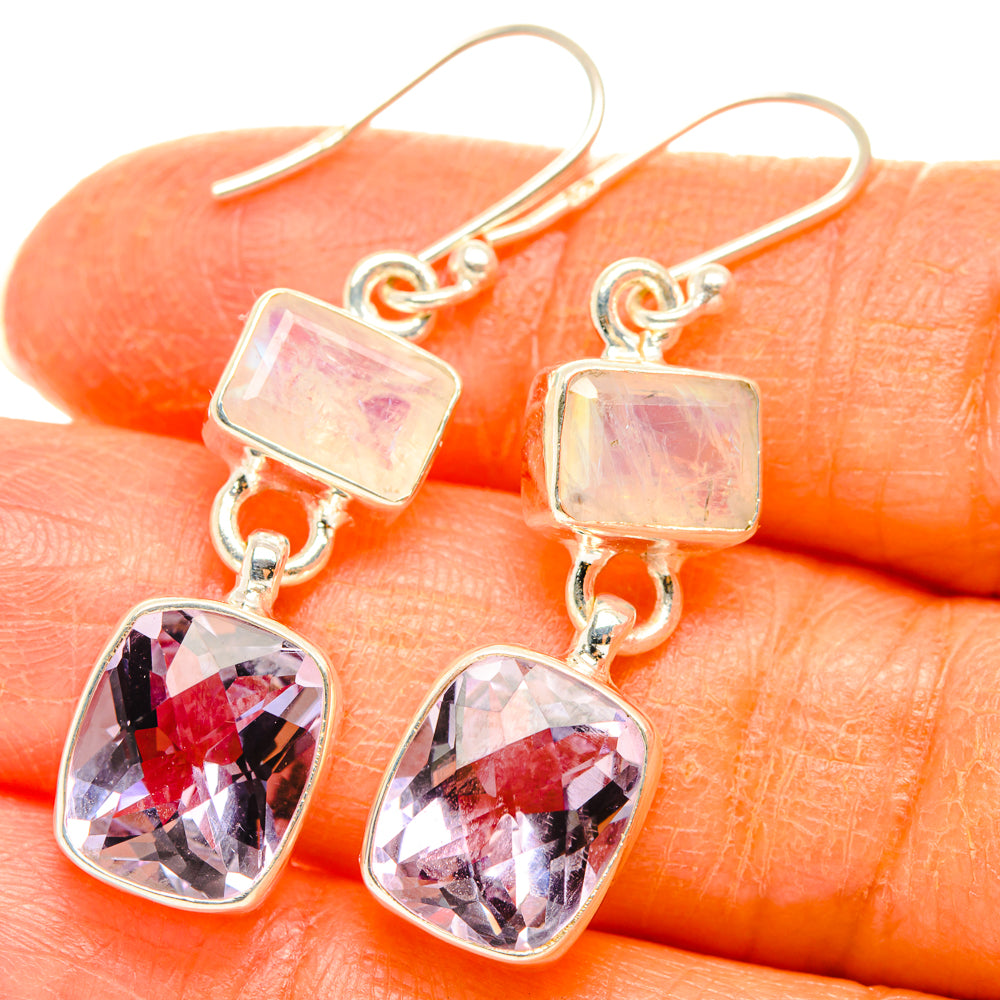 Kunzite Earrings handcrafted by Anasilvercos - EARR427605